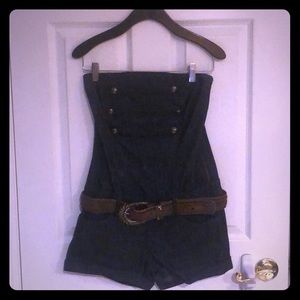 Jean short jumper